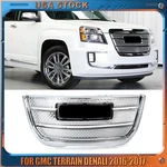 Chrome Front Bumper Upper Grille For Gmc Terrain Denali 2016-2017 Plastic. Fixed Price $92.00.