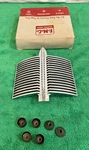 Nos 1964 Ford Galaxie 500 Front Fender Ornament Right Side C4AB-16A096-E Rh. Fixed Price $75.00.
