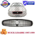 Chrome Shell With Black Insert Plastic Grille For 97-99 Buick Lesabre 25625903. Fixed Price $157.90.
