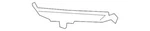 Genuine Ford Lincoln 2019-2021 Nautilus Bumper Grille Molding KA1Z-17B814-AA. Fixed Price $66.41.