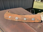 48 49 50 Ford Truck Upper Grill Nose Valance Panel. Fixed Price $99.99.