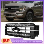 Black Front Upper Grille Oxford White Bar 2021-2023 F-150 F150 Tremor. Fixed Price $262.88.