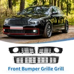 NO.8E0807681 Front Lower Bumper Grille For Audi A4 B6 03-05 Black Set. Fixed Price $50.15.