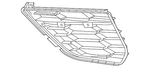 Genuine Gm Carbon Flash Front Passenger Side Outer Grille 84740236. Fixed Price $131.40.