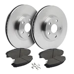 Rear Brake Rotors + Ceramic Pads For 2011-2019 Chevy Silverado Gmc Sierra 3500. Fixed Price $208.60.