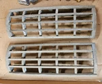 1940S Lincoln Continental Zephyr Grill Left & Right Side Oem Pair. Fixed Price $209.30.