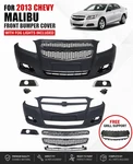 For 2013 Chevy Malibu Front Bumper Cover Grille Assembly Kit Fog Lights. Fixed Price $218.00.