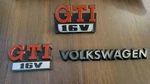 Volkswagen MK2 Golf Gti 16V Front Grille Emblem Oem 176853679C Hatch Badges. Fixed Price $235.00.