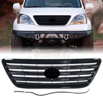 Front Bumper Grille Assembly Upper Glossy Black For 2003-2009 Lexus GX470. Fixed Price $110.00.