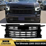 For 2022-2026 Chevy Silverado 1500 Lt Rst Front Bumper Grille Onyx Black. Fixed Price $286.99.