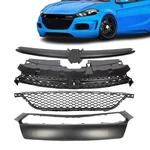4PCS Of Front Grille&bumper Molding Trim For 2013-2016 Dodge Dart 68081409AA. Fixed Price $119.00.