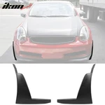 Fits 03-06 Infiniti G35 Coupe N1 Style Front Bumper Lip Splitter Corner Winglets. Fixed Price $47.99.