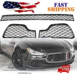 3PCS For Maserati Ghibli 2014-2017 Front Bumper Lower Set Grille Guard. Fixed Price $32.99.