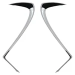 Pair Of Grille Trims 2016-2020 Lexus GS350 GS300 GS450H GS200T 3.5L LX1213103. Fixed Price $209.84.