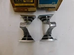 Nos Oem Gm 1964 Oldsmobile 98 Grille Extension Mouldings Trim Pair. Fixed Price $119.00.