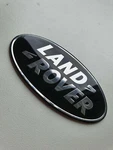 Land Rover Grille Emblem Black /silver Front Oval Badge Symbol Logo. Fixed Price $18.48.