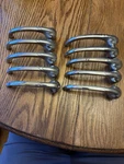 Ten 1940S Oldsmobile Chevrolet Pontiac Interior Door Handle Vtg Gm. Fixed Price $60.00.
