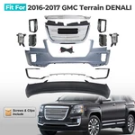 Front Bumper Cover Assembly Grille Kit For 2016 2017 Gmc Terrain Denali With Drl. Fixed Price $479.00.
