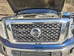 Used Front Center Grille Fits: 2017 Nissan Titan Xd Upper Sv Painted. Fixed Price $368.90.
