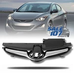 For 2011-2013 Hyundai Elantra Front Bumper Grille Factory Style Black+chrome. Fixed Price $59.94.