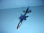 1937 Ford Pickup And Commercial Grille Shell Ornament, Radiator Cap Cover. Fixed Price $129.99.