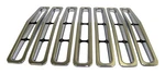 Offroad RT26030 7PC Chrome Grille Inserts For 1987-1995 Jeep Wrangler Yj. Fixed Price $137.77.
