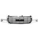 For 99-02 Sierra Truck, 00-06 Yukon Xl Grille Assembly Chrome Frame Black Insert. Fixed Price $260.95.