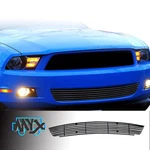 Black 2010 2011 2012 Ford Mustang Front Bumper Billet Grille Insert. Fixed Price $59.99.