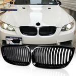 Gloss Black Front Kidney Grill For Bmw E92 E93 M3 328I 335I Coupe 07-13 Pre-lci. Fixed Price $28.98.