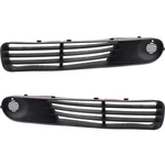 Bumper Grille For 2005-2009 Pontiac G6 Set Of Lh & Rh Textured Gray Plastic. Fixed Price $74.66.