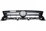 12-17 Vw Volkswagen Tiguan Satin Black With Chrome Front Radiator Grille. Fixed Price $262.13.