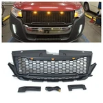 Black Front Grille Fit 2011-2014 Ford Edge Upper Bumper W/led Lights. Fixed Price $159.00.