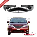 Front Upper Grille Chrome For Toyota Sienna 2011-2014 TO1200334. Fixed Price $54.50.