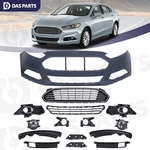 2013-2016 Ford Fusion Front Bumper Cover Grille Fog Light W/chrome Molding. Fixed Price $198.95.