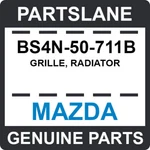 BS4N-50-711B Mazda Oem Genuine Grille, Radiator. Fixed Price $60.05.