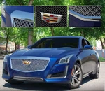 E&g Classic 2014 - 2019 Cadillac Cts Chrome Dual Weave Mesh Upper Lower Grille. Fixed Price $1375.00.