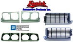 1969 Olds Cutlass 442 Grille Headlight Bezel & Housing Set. Fixed Price $499.00.