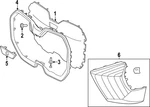 Genuine Bmw Air Shield 51-11-5-A3A-E03. Fixed Price $160.11.