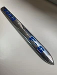 Nos 1951 Ford Truck F6 Coe Cab Over Engine Rh Hood Molding Emblem Perfect. Fixed Price $70.00.