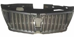2009-2012 Lincoln Mks Front Upper Grill With Support Bracket. Fixed Price $200.00.