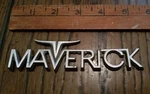 1970S Ford Maverick Emblem Badge Original Usa Car Part. Fixed Price $24.50.