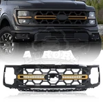 2024-2025 Ford F-150 F150 Tremor Front Bumper Grille Black W/gold Trim Strip. Fixed Price $839.99.