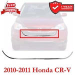 Front Grille Molding Trim For 2010-2011 Honda Cr-v Chrome HO1044104. Fixed Price $60.80.