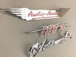 Austin Healey 100-6 Emblem Set Brand New BN4 BN6. Fixed Price $159.95.