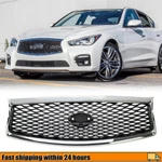 For 2014 2015 2016 2017 Infiniti Q50 Chrome Front Bumper Grille Assembly. Fixed Price $48.26.