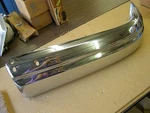 Nos Oem Ford 1950 Lincoln Front Bumper Section End. Fixed Price $219.00.