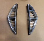 Nos 1968 Ford Thunderbird Grill Extensions Pair C8SZ-8224/5A. Fixed Price $195.00.