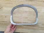 1957 1958 1959 Chrysler Left Front Fender Headlight Surround Trim Ring Bezel. Fixed Price $125.00.