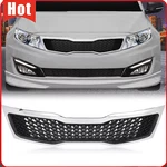 For 2011 2012 2013 Kia Optima Ex Lx Sx Front Bumper Upper Grille Black & Chrome. Fixed Price $34.99.