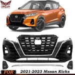 Front Bumper Cover Fascia & Grille Assembly Kit For 2021-2023 Nissan Kicks. Fixed Price $429.00.